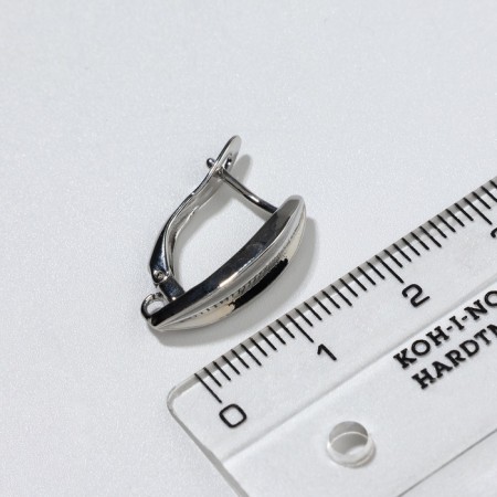 SHVESS "Boomerang", silver color-2