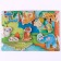 The training board with Velcro "Where is the house. Tropics"