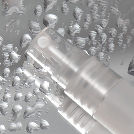 Perfume bottle, with a spray, 10 ml, white color-2