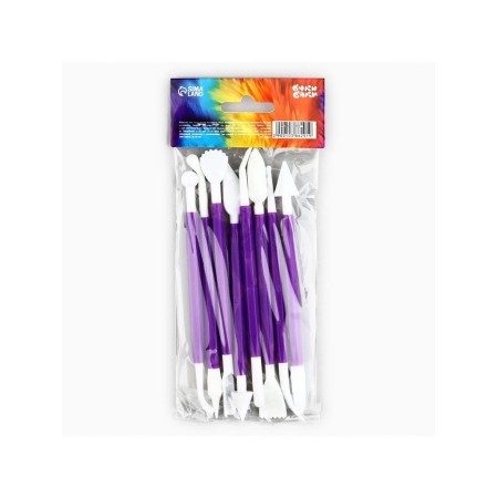 Set of sculpting glasses 8 pcs, plastic tm beaks byaki-3