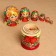 The nesting house is 7 puppet "Lara", 23-25cm, manual painting.