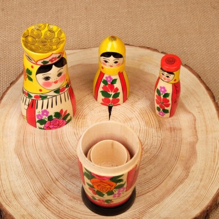 Souvenir "Beauty" 3 subject, 20.5cm-3