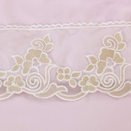 A set with a blanket "Tiara", size 160x220 cm, 160x240 cm, 50x70 cm, lilac color-3
