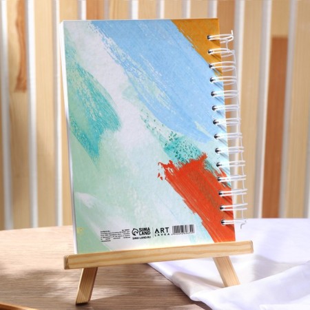 Sketchbook in a solid cover A5, 80 sheets 160 g/m2 "David"-3
