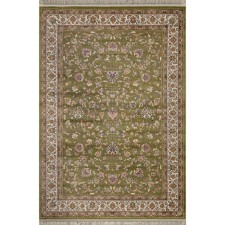 Rectangular carpet Merinos Aravia, size 200x285 cm, color Green
