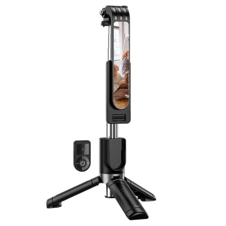 Mono-lap-trip Borofone By9, for diagonal 4.5-7.0 ", BT4.0, remote control, up to 750 mm, black-1