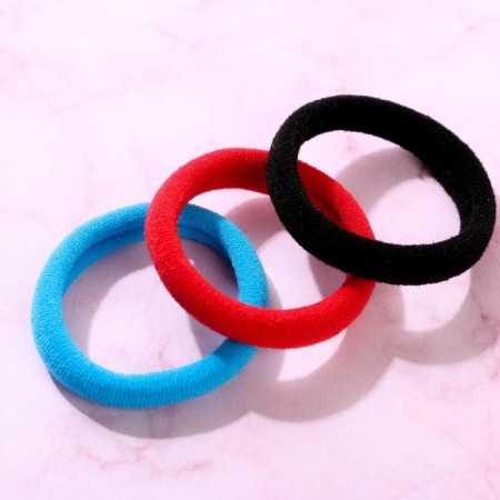 Hair elastic bands "The Wonderful Asterisk", 50 pcs., Mix-3