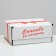 The box is self -assembly, "thanks for the purchase", white, 22 x 16.5 x 10 cm, set 5 pcs.