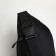 Lightning waist bag, 3 outer pockets, black color