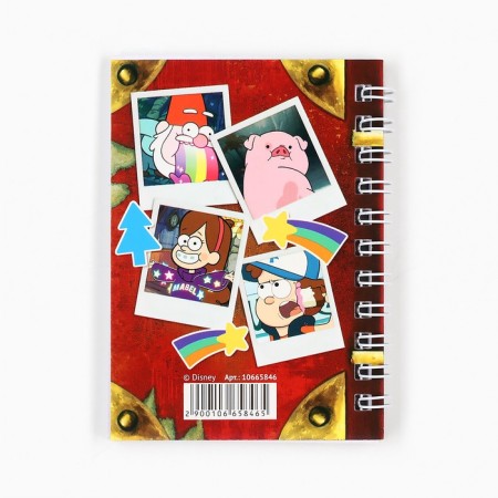Set of notebooks A7 28l 4 pcs, gravity farz-6
