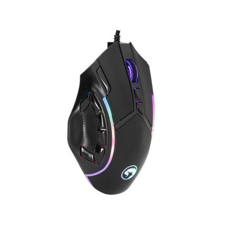 MARVO M653 mouse, game, wired, optical, RGB, 12800 dpi, USB, 1.6 m, black-2