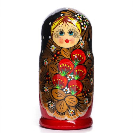 Matryoshka 5 in 1, painted, big, mix-13