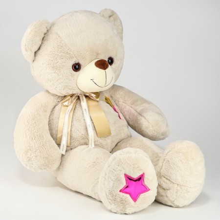 Soft toy "Bear", with stars, 80 cm-1