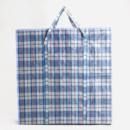 Household bag with lightning, 47 l, blue color-1
