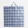 Household bag with lightning, 47 l, blue color