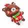 Foil ball 14 "Christmas Bear"