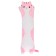Soft toy "Cat Baton", pink color, 110 cm