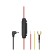 COOP cable X-COP Neoline Fuse Cord, 3pin