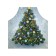 Apron of a kitchen with a photo print "Spruce with colored balls", adjustable, size OS
