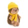 Soft toy "Hedgehog Kolunchik: in a yellow hat", 15 cm OS001-219/15c
