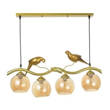 Chandelier 2616/4GD E27 40W gold 70x35x135 cm Bayerlux