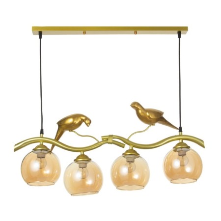 Chandelier 2616/4GD E27 40W gold 70x35x135 cm Bayerlux