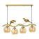 Chandelier 2616/4GD E27 40W gold 70x35x135 cm Bayerlux