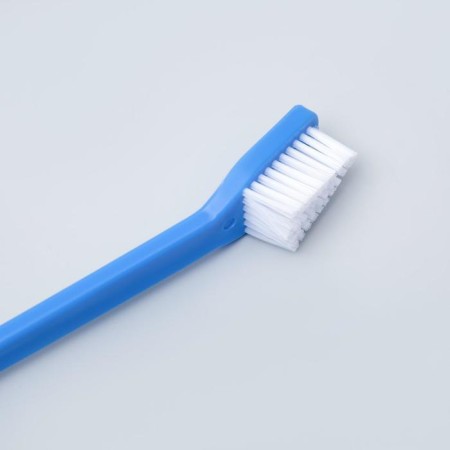 Set of dental brush two -sided + brush Batter + Massager for gums (set 3 pcs), mix-5