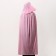 Carnival cloak adult, plush, pink color, length 120 cm