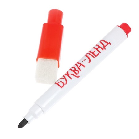 The reusable book with the marker “Write and Style. New Year's drawings ”, 12 p.-3
