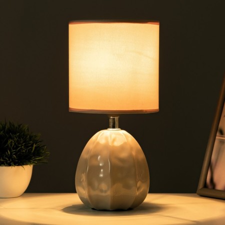 Board lamp "Aria" E14 40w beige 13x13x2.5 cm Risalux-1