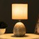 Board lamp "Aria" E14 40w beige 13x13x2.5 cm Risalux