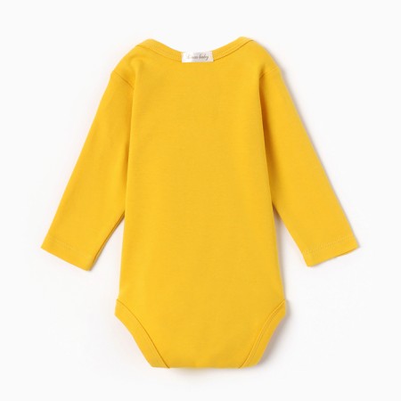 Body baby, yellow color, height 74 (6-9 months)-4