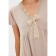 Kimberly night shirt, size S, beige color