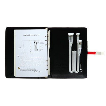 Organizer on the rings, PVC, A5.140 liters, cage, with a pen, gifts. Box, flash drive, exercise, mix-10