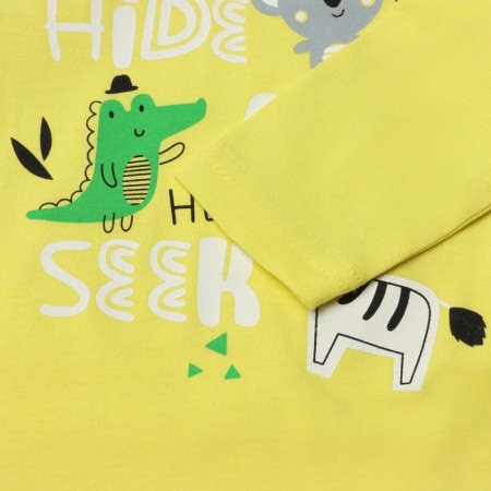 Jumper Children's A.62303, yellow color, height 86-2