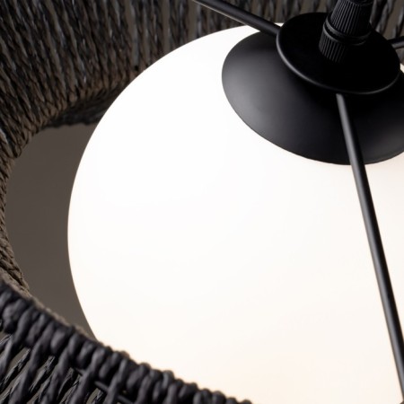 Suspended lamp Freya Fr5405PL-01B3 Cottage, 500x500x200 mm, E14, 1x40W, black color-3