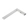 Aluminum square Harden 580712, with a level of 250 mm