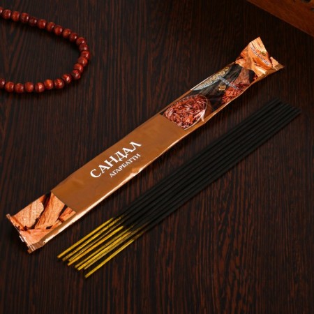 Incense "Agarbatti Sandal", 8 sticks in soft packaging-2