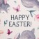 Napkin on the table of the "Easter" (gray bunnies) PVC 40x29 cm