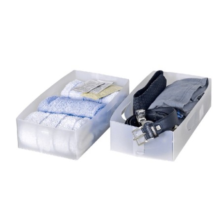 A set of storage boxes, 2 pcs, 30.5x15.5x7.7 cm
