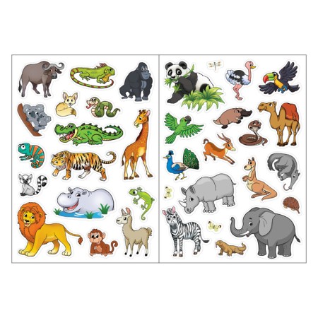 Stickers reusable set “Study Living Nature”, 8 pcs.-5