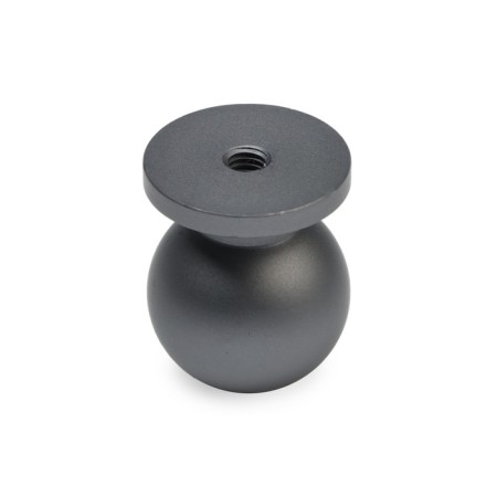 Handle button Cappio RK146, D = 20 mm, color graphite-4