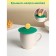 Lid - Silicone shade "Lemon" D = 11 cm, green color