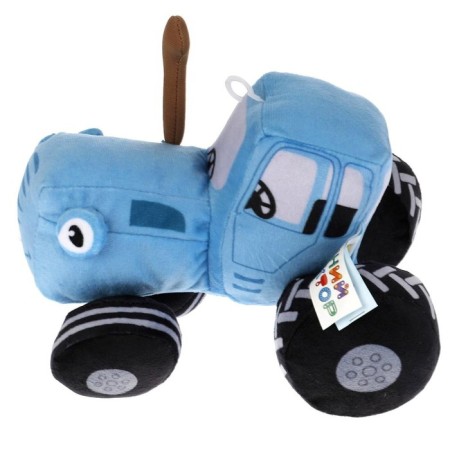 Soft toy "Blue Tractor", 18 cm-1