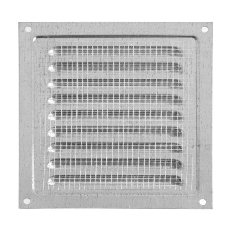 Ventilation grate Zein Lux RM1515C, 150 x 150 mm, with a grid, metal, galvanizing-5
