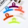 Hair crab "Militsa" loop geometry, 11 cm, bright mix