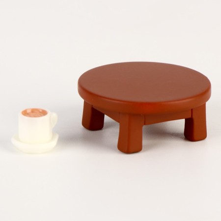 Miniature Puppet "Table with a cup", set 2 pcs., Size 1 pc. - 3.5 × 3.5 × 2.5 cm-2