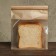 Paper Craft package, with a window, a rectangular bottom, 16 x 13 x 26 cm