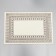 Savanna bathroom mat, 60 × 90 cm, white-brown color